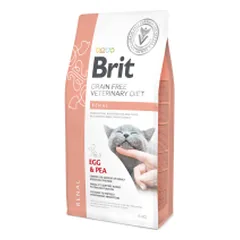 Brit GF Veterinary Diets Cat Renal sausas maistas katėms su inkstų nepakankamumu, 5 kg