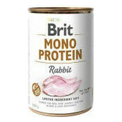 BRIT CARE wet Mono Protein Rabbit 400 g — 3 nuotrauka