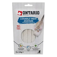 Ontario Laižomas skanėstas Tunas + Menkė 5x14g