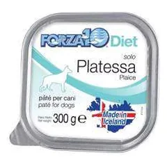 Forza 10 Solo Diet Plaice drėgnas maistas alergiškiems šunims, 300 g
