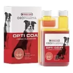 Papildas šunims Opti Coat + Omega 3 ir Beta Karotinas