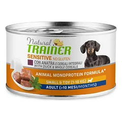 NT Sensitive No Gluten MINI Duck konservai su antiena 150g (24)