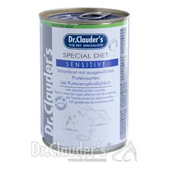 DR. CLAUDER’SSpecial Diet Sensitive specializuotas drėgnas maistas jautriems ir alergiškiems šunims 400g