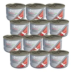 TROVET RID Renal & Oxalate (katėms) 12x100g - ėriukas 