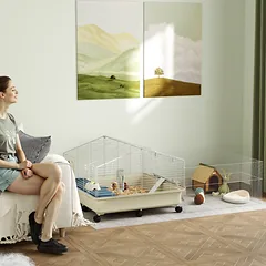 Smulkių gyvūnų narvas 173×88×63 cm — 2 nuotrauka