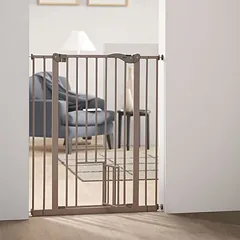 Savic Dog Barrier laiptų apsauga su katės anga, Aukštis 107 cm, 7 cm pratęsimas — 2 nuotrauka