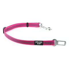Julius - K9 Color & Gray saugos diržo adapteris - Šuns saugos diržas automobiliui, Czerwony — 4 nuotrauka