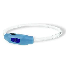 LED antkaklis mėlynas M 55cm — 2 nuotrauka