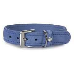 Das Lederband Hundehalsband Toronto Jeans