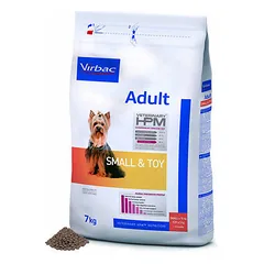 Virbac HPM Dog Adult Small & Toy veterinarinis maistas šunims 7 kg — 3 nuotrauka