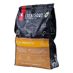 Liebesgut Hundefutter Hunde Trockenfutter Bio-Huhn