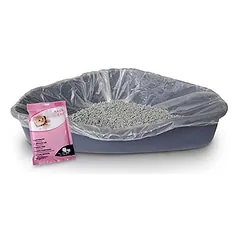 Europet Bernina katės tualeto maišeliai, 55.5×69 cm, 5 vnt. — 3 nuotrauka