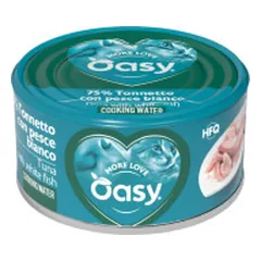Oasy More Love konservai su tunu ir balta žuvimi katėms, 70 g parduotuvėje vet1.lt