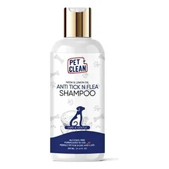 Pet Clean Anti-Tick Shampoo šampūnas šunims ir katėms nuo erkių, blusų ir utėlių, 300 ml