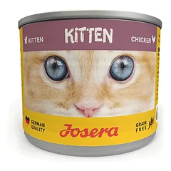 Josera Kitten Chicken begrūdis konservuotas pašaras jaunoms katėms su vištiena, 200 g