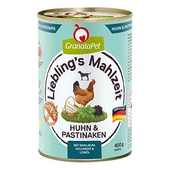 GranataPet Liebling's Mahlzeit drėgnas maistas šunims 6 x 400 g — 4 nuotrauka