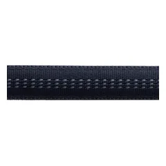 Happet Soft Style šunų pavadėlis su atšvaitais, juodas, M dydis, 1,5 cm — 2 nuotrauka