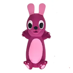 Žaislas šunims - kiškis iš latekso, 19 cm