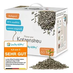 Lucky Kitty Katzenstreu "Natur Pur" - Sensitiv