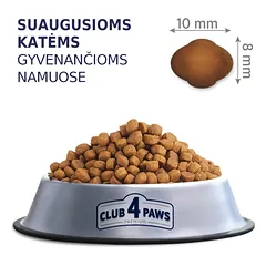 CLUB 4 PAWS Premium maistas suaugusioms naminėms katėms 2 kg — 2 nuotrauka
