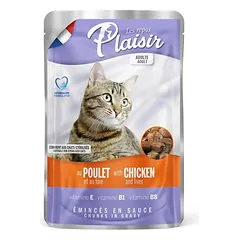 Plaisir cat vištiena & kepenų maišelis 100 g