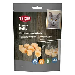 Trixie Cat Premio Rolls with Chicken Breast & Salmon 50 g