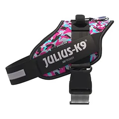 JULIUS-K9 IDC® Power petnešos šunims, rožinės ir pilkos, Dideliems 26–45 kg — 2 nuotrauka