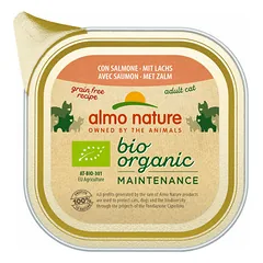 Almo Nature Bio Organic Maintenance laša gaļas pastēte 85 g - konservi kaķiem
