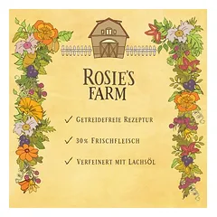 Rosie's Farm Adult su vištiena ir batatais, sausas maistas katėms, < 1,4 kg — 4 nuotrauka