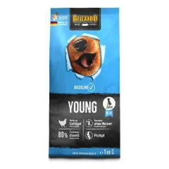 Belcando Baseline Young sausas pašaras su paukštiena šuniukams, 12.5 kg parduotuvėje pet24.lt