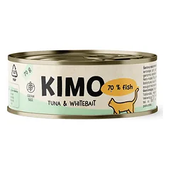 Kimo Cat Tuna & Whitebait 70 g parduotuvėje e-zoo.lt