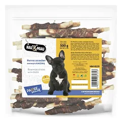 Hau&Miau balti pagaliukai apsukti antiena 500g