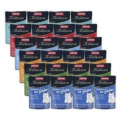 ANIMONDA Vom Feinsten Raffinesse skonių mišinys želė 24x85g