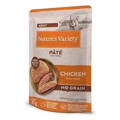 Nature's Variety Pâté No Grain Adult drėgnas maistas katėms 12 x 70 g — 3 nuotrauka