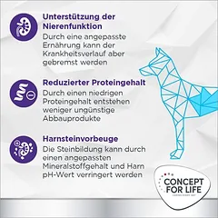 Concept for Life Veterinary Diet Renal sausas maistas šunims — 3 nuotrauka