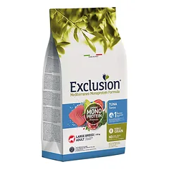 Exclusion Mono Protein Mediterraneo sausas pašaras didelių veislių šunims su tunu, L, 12 kg