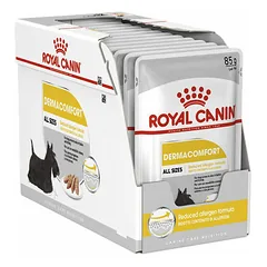 Royal Canin CCN Dermacomfort paštetas, drėgnas maistas šunims 12 x 85 g