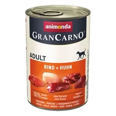 Animonda Grancarno Adult 400 g suaugusių šunų konservai su jautiena ir vištiena