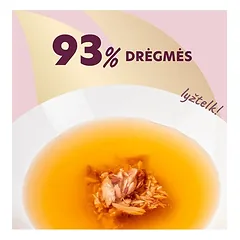 Delickcious gėrimas katėms su tunu, 140 g — 2 nuotrauka