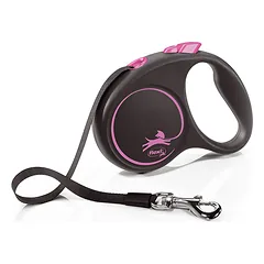 flexi black design S Tape 5m pink parduotuvėje Petz.lt