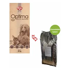 Sausas šunų maistas VISAN OPTIMA Adult Large Breed su vištiena, 20 kg