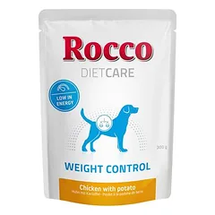 Rocco Diet Care Weight Control su vištiena ir bulvėmis, drėgnas maistas šunims 300 g, paketėlis
