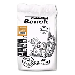 BENEK Super kukurūzų kraikas katėms 22 kg