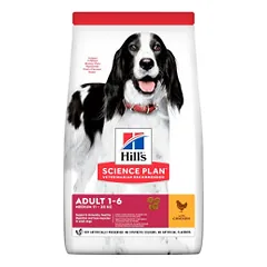 Hill's Science Plan Adult Chicken sausas maistas su vištiena šunims