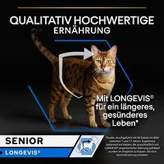 PURINA PRO PLAN Cat Senior Longevis drėgnas maistas katėms 24 x 85 g, 80 - 99 g — 4 nuotrauka