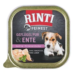 RINTI Feinest Poultry Pure&Duck paukštienos ir ančių  11x150 g