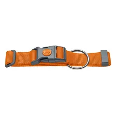 HUNTER antkaklis London, oranžinis, Vario Basic dydis M: 30 - 46 cm kaklo apimtis, 15 mm plotis — 2 nuotrauka