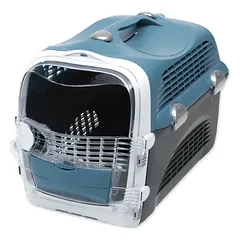 CatIt Design Cabrio transportavimo dėžė katėms ir mažiems šunims, mėlyna, 51x33x35 cm