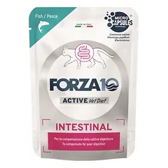 Forza 10 Intestinal Active Vet Diet drėgnas maistas katėms 12 x 80 g