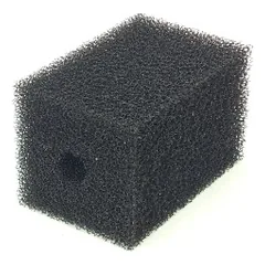 Kempinė juoda stačiakampė, 10x15 cm